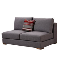 作木坊 沙发 实木沙发 布艺沙发 客厅整装意式沙发 S1306 双人位 胡桃木