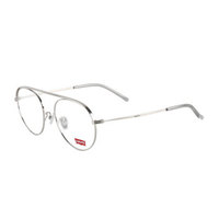 Levis 李维斯 中性款银色镜框银色镜腿金属全框光学眼镜架眼镜框 LS05270 C02 SIL 53MM
