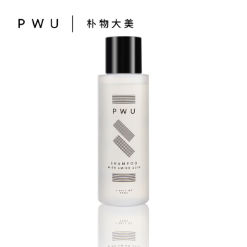 朴物大美PWU氨基酸滋养洗发水90ml（温和不刺激 修复柔顺 樱花温和 洗发露）