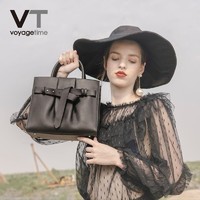 voyagetime 微缇 新款女士包时尚休闲戴妃包方形手提单肩包斜挎包