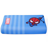 迪士尼（Disney）冰丝乳胶枕 泰国天然乳胶枕头 儿童婴儿枕 蜘蛛侠 6-12岁 50*30*7-9cm