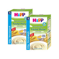凑单品：HiPP 喜宝 有机免敏纯精细小米营养米粉 350g*2盒 
