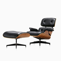 Herman Miller 赫曼米勒 Eames 休闲椅/躺椅+脚凳