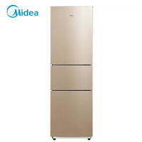 美的（midea）冰箱 BCD-210TM(E) 新款上市  三门节能家用多门小型电冰箱210升