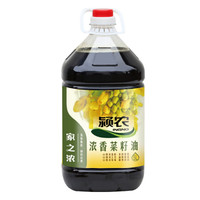 颍农 非转基因 浓香菜籽油 5L *5件