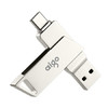 aigo 愛國者 U350 USB3.0 U盤 銀色 256GB USB/Type-C 雙口