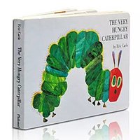 京东PLUS会员、凑单品：《The Very Hungry Caterpillar Board book》饥肠辘辘的毛毛虫 英文原版