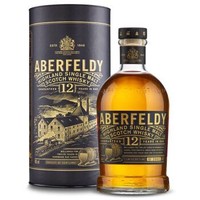 Aberfeldy 12 Year Old 艾柏迪12年 单一麦芽苏格兰威士忌700ml洋酒 *2件
