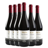 西班牙原瓶进口红酒 DO级 巴赫（BACH）艾斯特吉摩干红葡萄酒750ml*6 整箱装