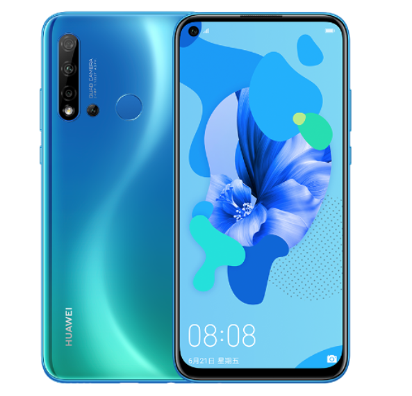 商品huawei 华为 nova 5i 4g版 智能手机 6gb 128gb 全网通 苏音蓝