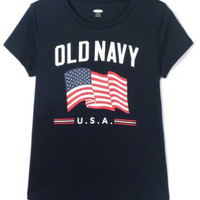 OLD NAVY 老海军 儿童印花短袖