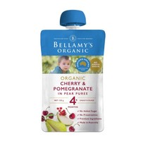 Bellamy's 贝拉米 有机樱桃石榴梨果泥 4个月以上 120g