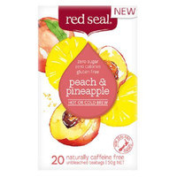 Red Seal 红印 甜桃菠萝水果茶包 20包 