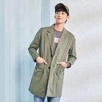 Semir 森马 027101002 男士薄款风衣 *4件