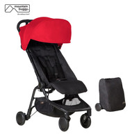 Mountain Buggy nano v2 新款婴儿推车可坐可躺轻便折叠婴儿车可上飞机便携伞车 红色