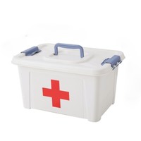 家庭装小医药用多层急救药品收纳盒家用塑料儿童药箱医疗薬箱出诊