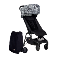Mountain Buggy nano v2 新款婴儿推车可坐可躺轻便折叠婴儿车可上飞机便携伞车