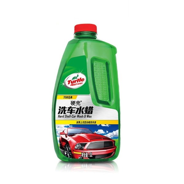 turtle wax 龟牌 硬壳 洗车水蜡 2l