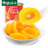 黄桃罐头 新鲜水果罐头 425g*4罐装 休闲食品