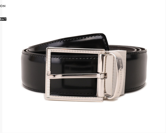 Ermenegildo ZegnaZEGNA 杰尼亚 男士牛皮腰带