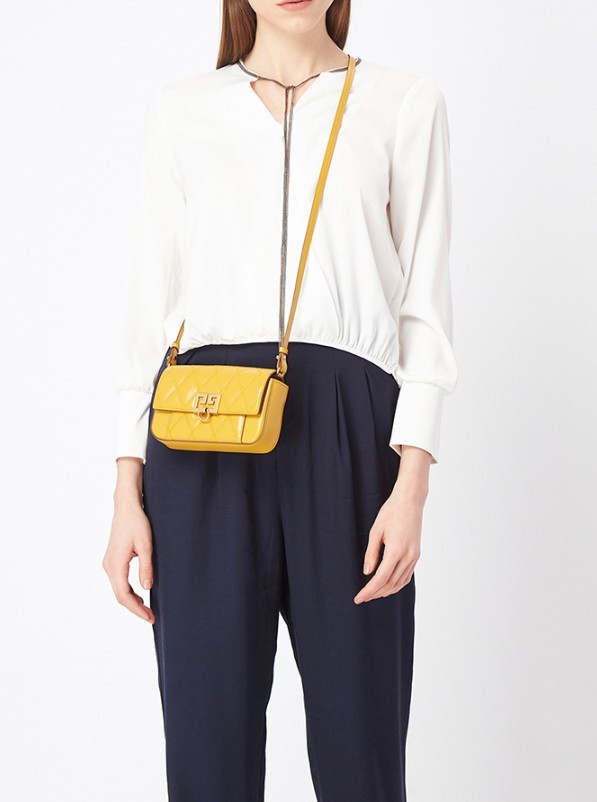 Givenchy 纪梵希 BB604DB08Z 多色格纹羊皮翻盖女包