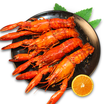 隆上记 熟冻香辣澳洲小龙虾1.5kg 2.5-3.0两/6-8只 净虾1kg火锅食材 海鲜水产