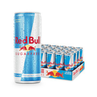 红牛（Red Bull）含气维生素功能饮料  港台版无糖  250ml*24罐整箱装  奥地利进口