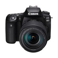 Canon 佳能 EOS 90D APS-C画幅 数码单反相机 黑色 EF-S 18-135mm