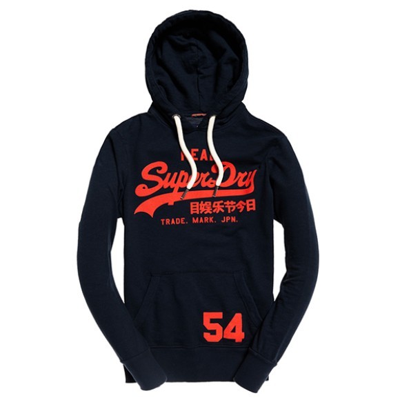 superdry 极度干燥 vintage logo lite weight 男士连
