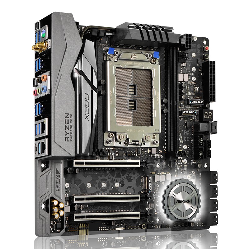 ASRock 华擎 X399M Taichi主板+AMD 锐龙 Threadripper (线程撕裂者) 2970WX 板U套装