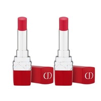 银联专享：Dior 迪奥 2018新红管限量唇膏 3.2g*2  #763