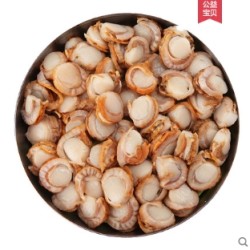 万斛 带黄扇贝肉 50个左右 4斤