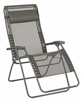 Lafuma RSXA Clip 系列 XL 休閑折疊椅 石墨色 90 × 73 × 125 厘米