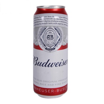 budweiser 百威 黄啤酒 (500ml,9,听装)
