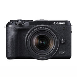 canon佳能eosm6markiiapsc画幅微单相机黑色