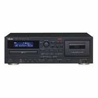 Teac AD-850-B CD 音乐播放器 录音带播放器 支持USB 录音功能 卡拉OK功能 麦克风输入 CD-R/RW 和 MP3 播放 黑色，1500418