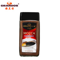 格兰特 德国进口脱咖啡因摩卡 无蔗糖纯黑咖啡 100g