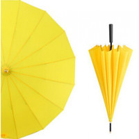 长柄伞16骨直杆雨伞防风伞超大直柄雨伞太阳伞