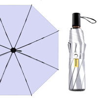 钛银胶防晒太阳伞男女两用晴雨伞防紫外线遮阳伞
