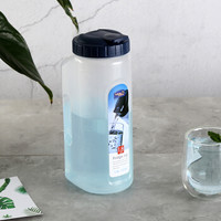 乐扣乐扣(LOCK&LOCK;) 塑料杯水壶 家用大容量水杯 外出旅行伴侣1.8L HAP622B