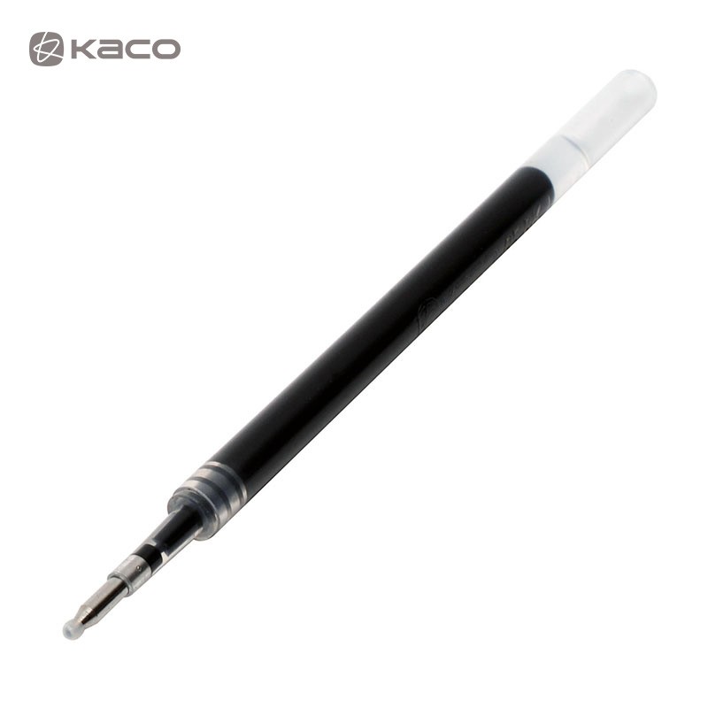 KACO 亚规按动中性笔芯 0.5mm 10支/盒 送凯宝中性笔一支