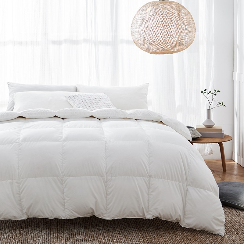 大朴 95%净芯白鹅羽绒被 220*240cm 填充1200g