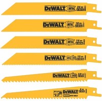 DeWALT 往復鋸 鋸刃替換鋸片6件套