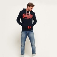 Superdry Vintage Logo Lite Weight 男士连帽卫衣