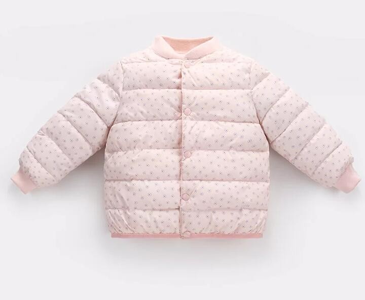 安丽虎尼 儿童短款羽绒棉服