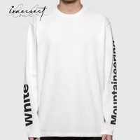 INNERSECT潮牌WHITE MOUNTAINEERING展会款2019春秋长袖T恤男