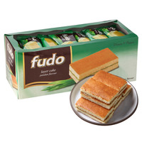 马来西亚进口 福多（fudo）蛋糕 香兰味 432g(内装24枚） 休闲零食 糕点小吃 *10件