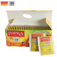 IMPRA英伯伦  斯里兰卡原装进口 柠檬味调味红茶 30茶包 满减送