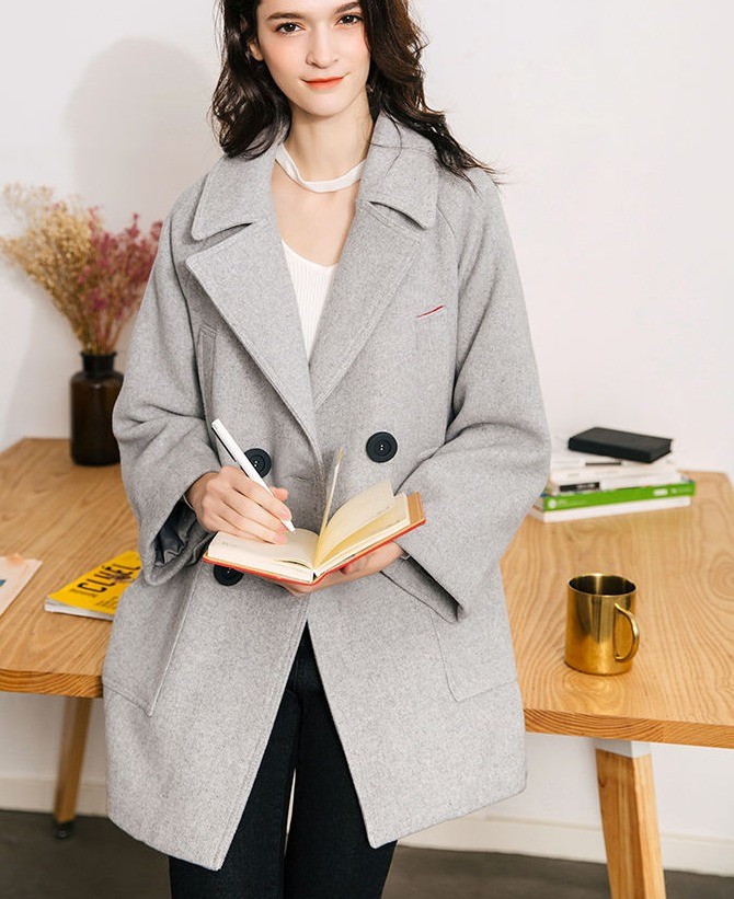 La Babite 拉贝缇 60005726 女装羊毛混纺大衣