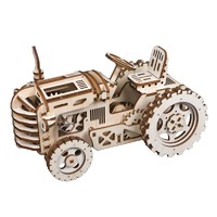 Robotime 若态 木质机械传动模型 LK401 越野拖拉机